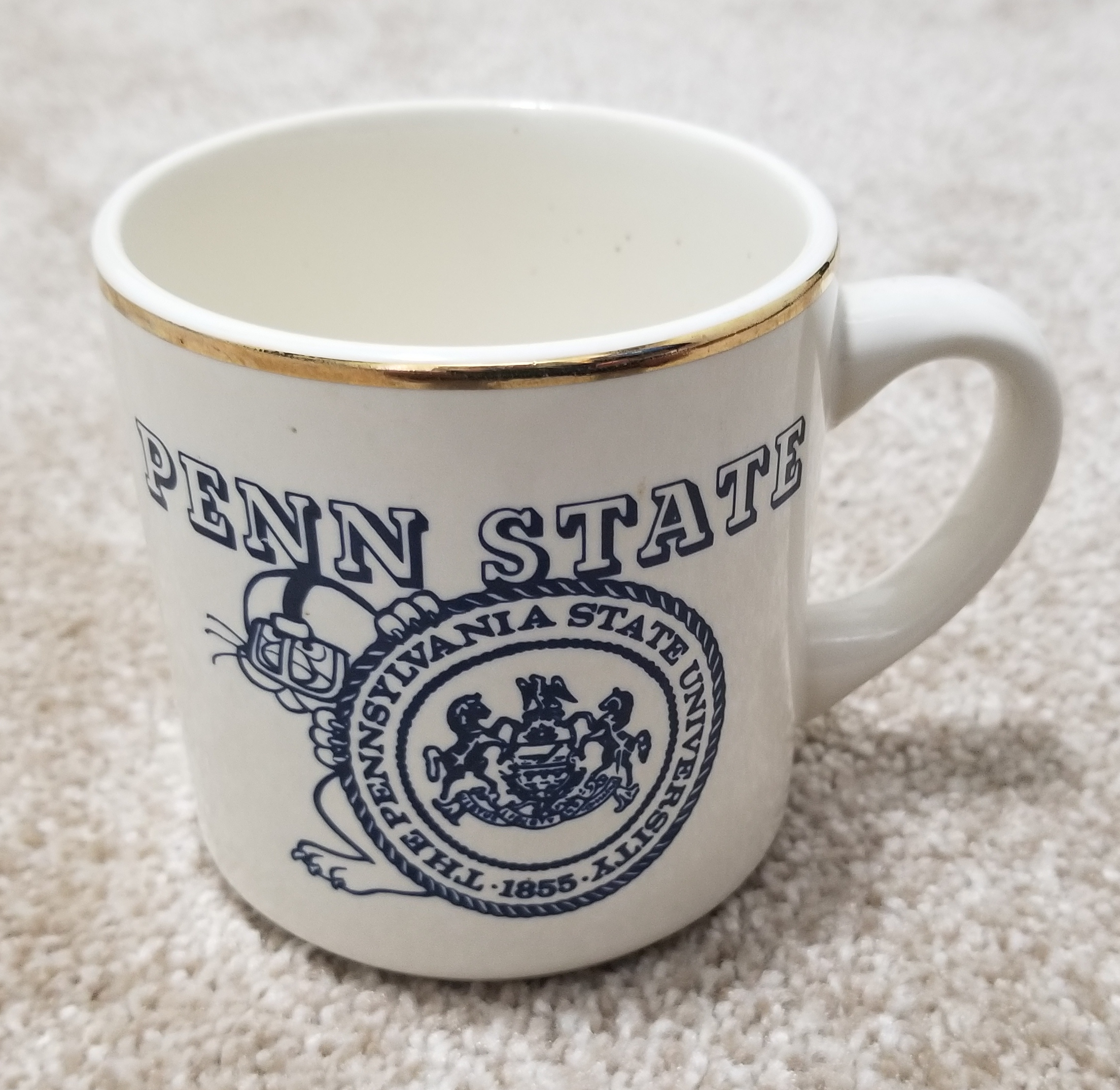 Vintage Penn State Nittany Lions Coffee Mug