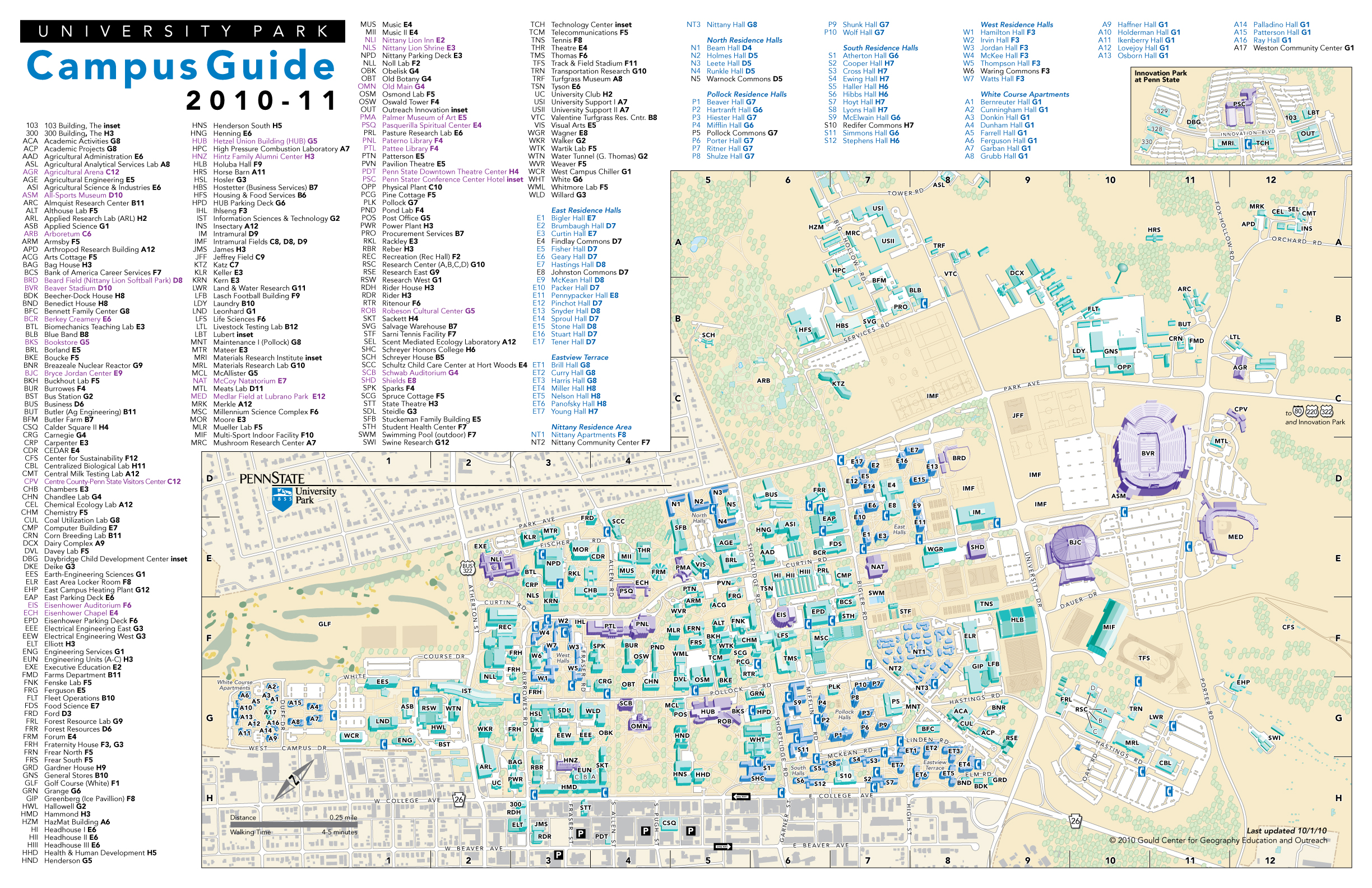 Campus Map 1 Penn State Behrend