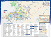 Penn State Campus Map in Color